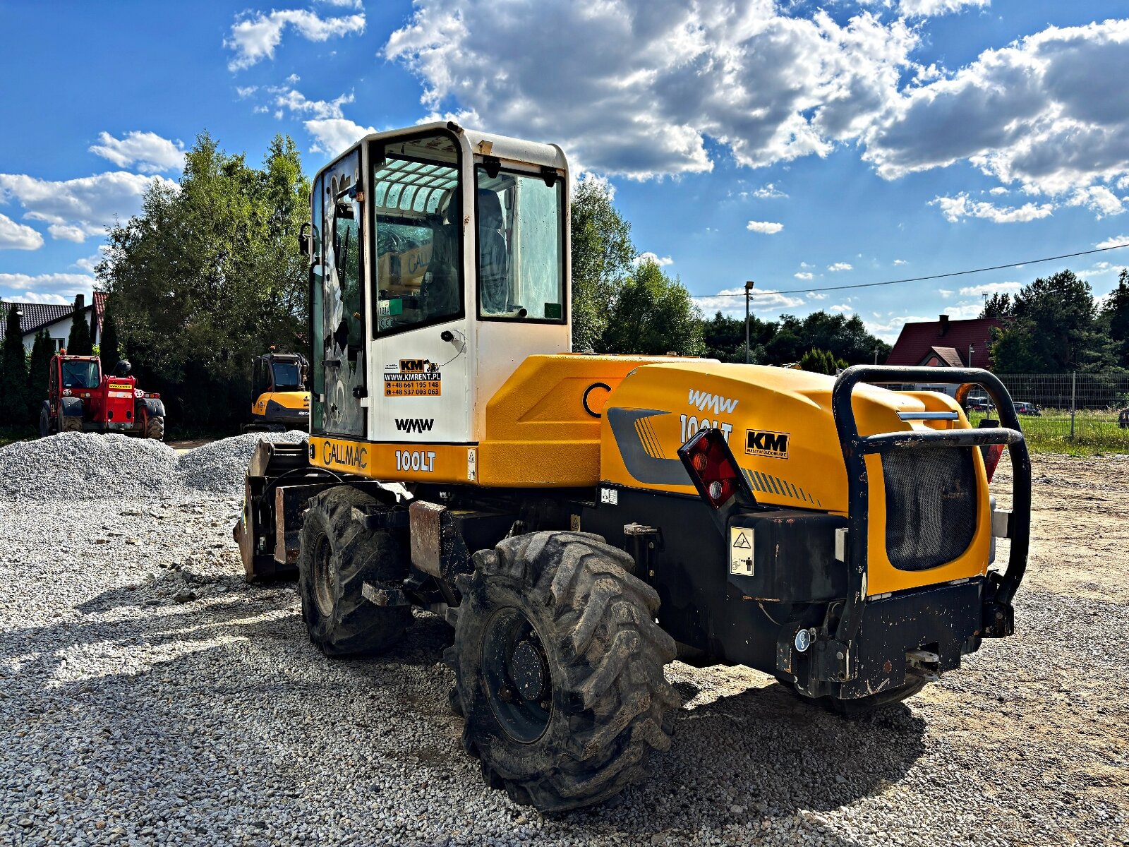 GALLMAC WMW 100LT KOPARKA KOŁOWA 2012R | KOMATSU PW 98, 110, - 8