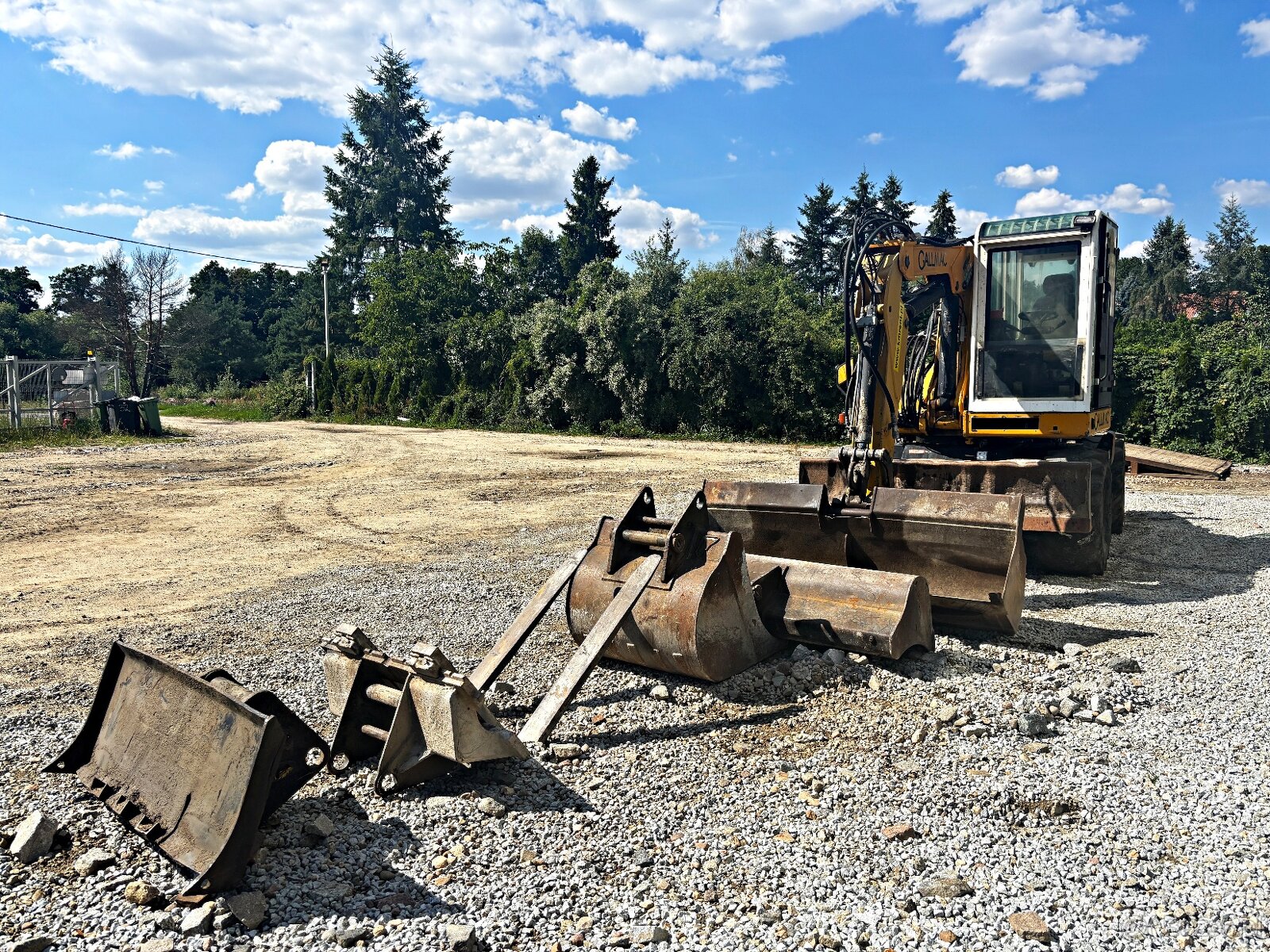 GALLMAC WMW 100L T KOPARKA KOŁOWA 2009R | KOMATSU PW 98, 110 - 8