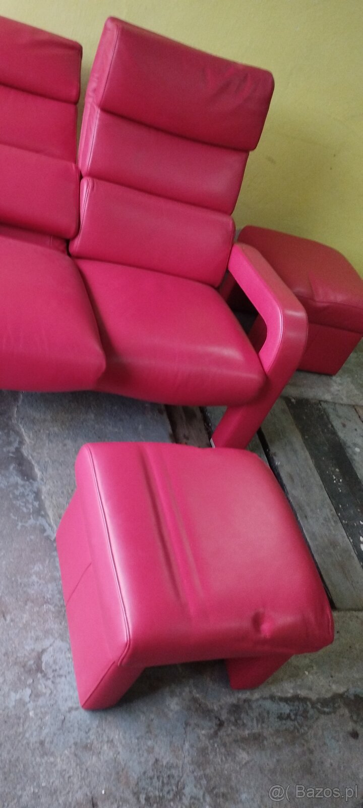 Sprzedam 2 kanapy i dwie pufy Kler - 8