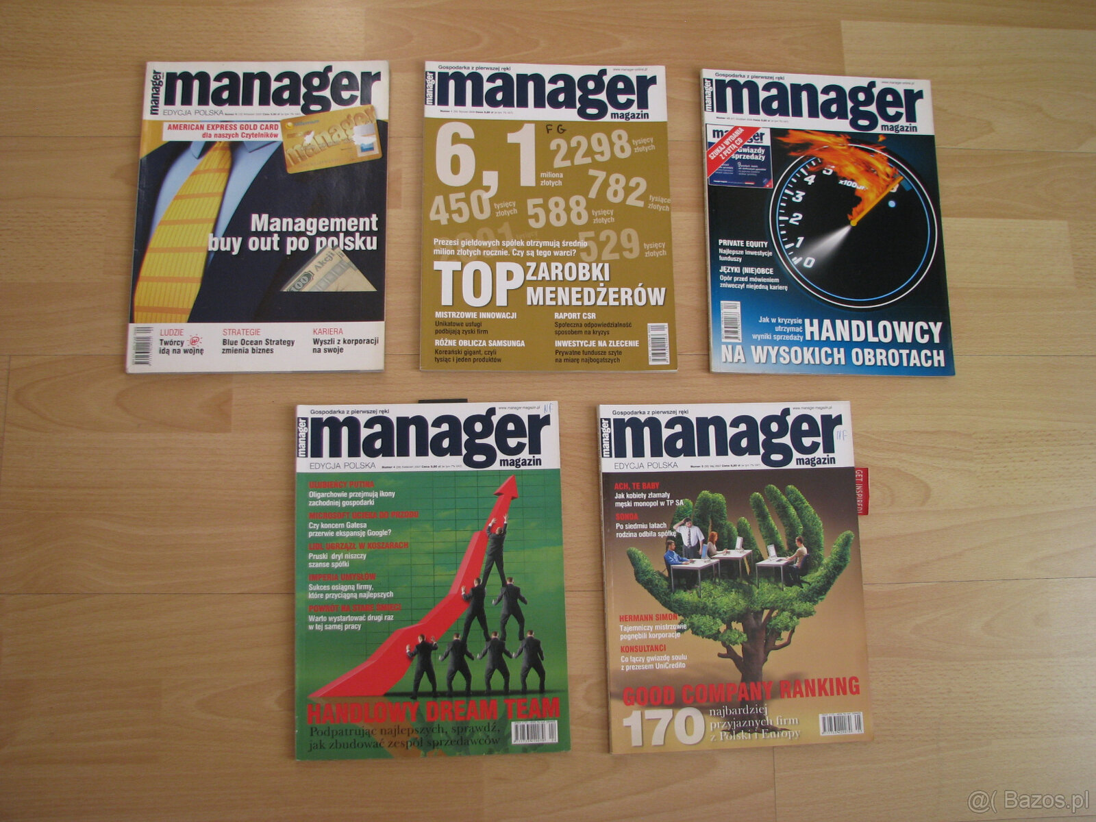 Manager Magazin – miesięcznik 2005r, 2006r, 2007r, 2008r, 20 - 8
