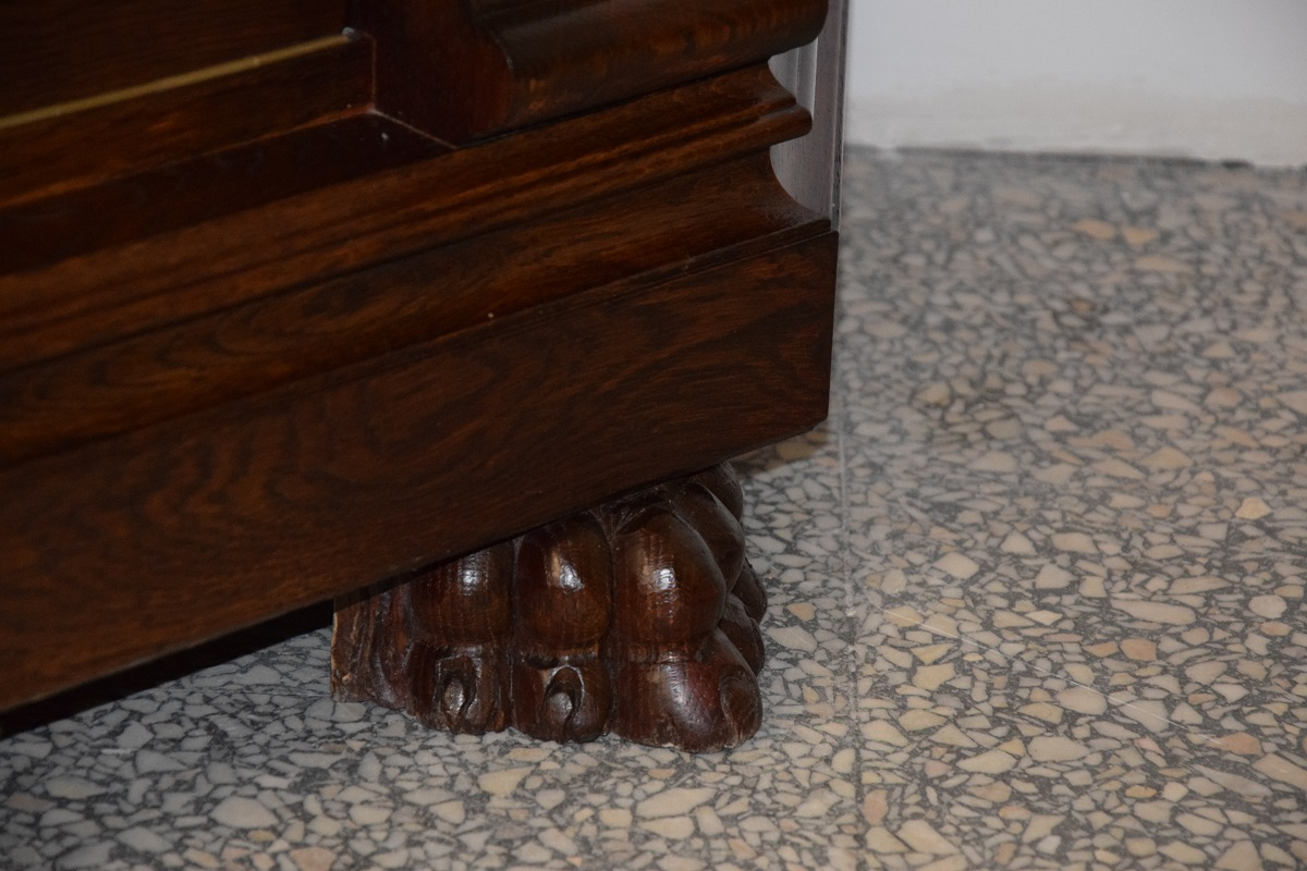 witryna narożna - meble gdańskie - stan idealny - 8