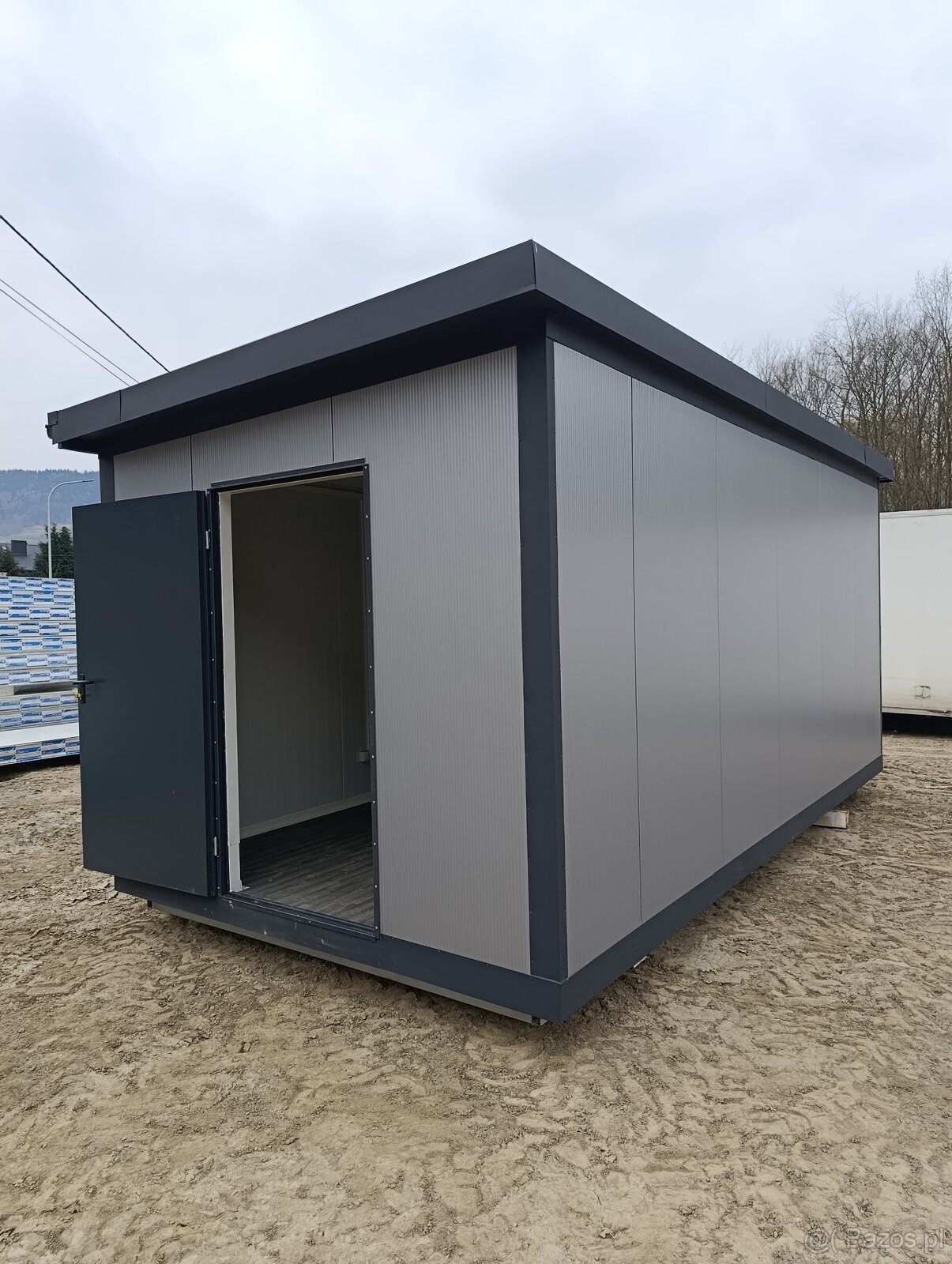 Kontener Biurowo - Socjalny / Kontener Biurowy / Pawilon 6x3 - 8