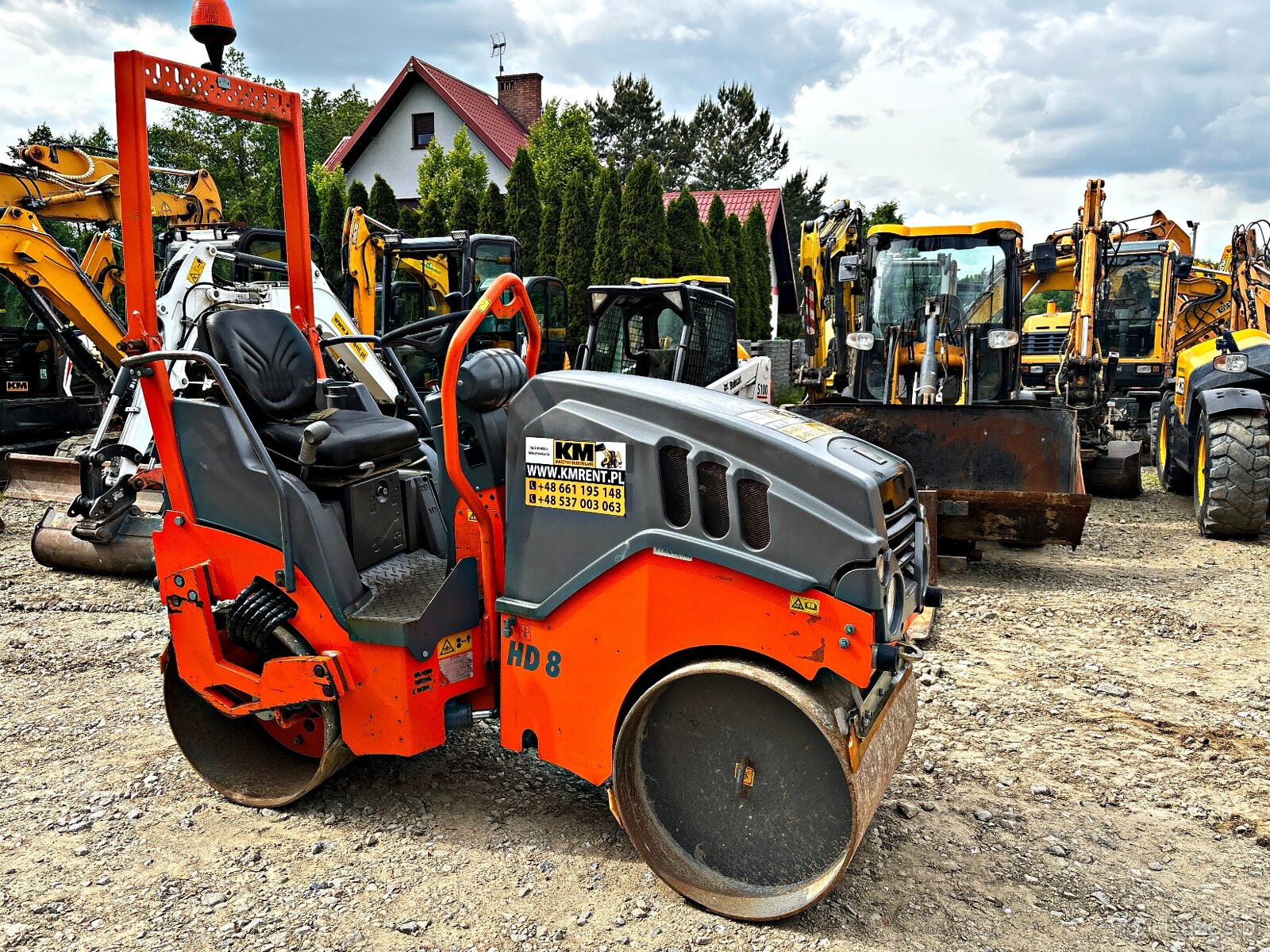 Hamm HD 8 WALEC 2017R. | BOMAG BW80 BW100 DYNAPAC CC1000 - 8
