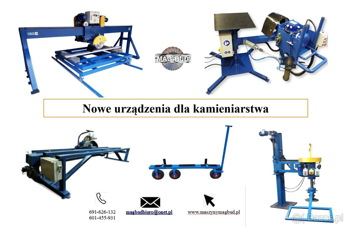 Mały automat polerski, polerowanie granitu, płyt, ścianek - 8