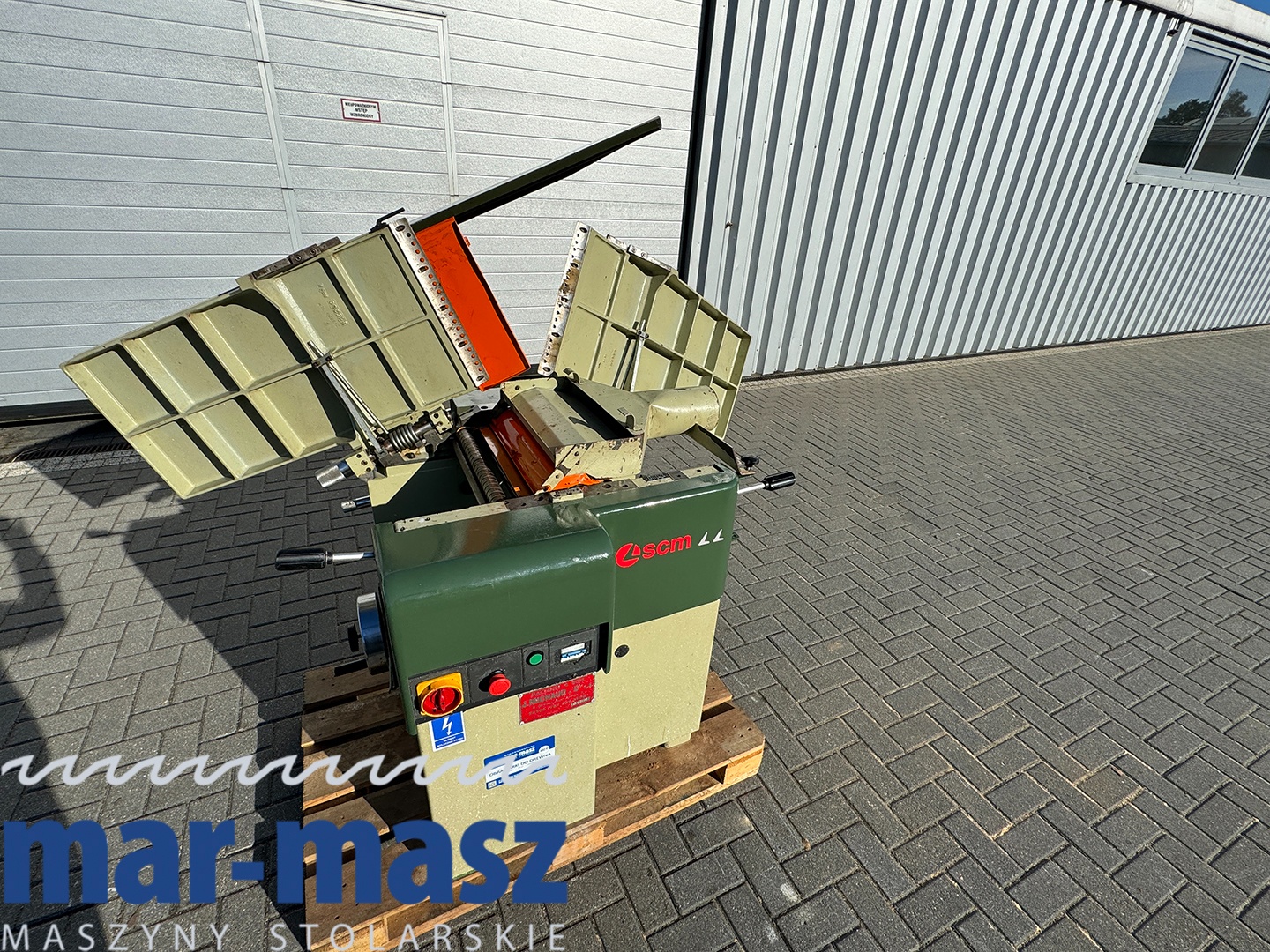 Wyrówniarko – grubościówka SCM 2041 FSB - 8