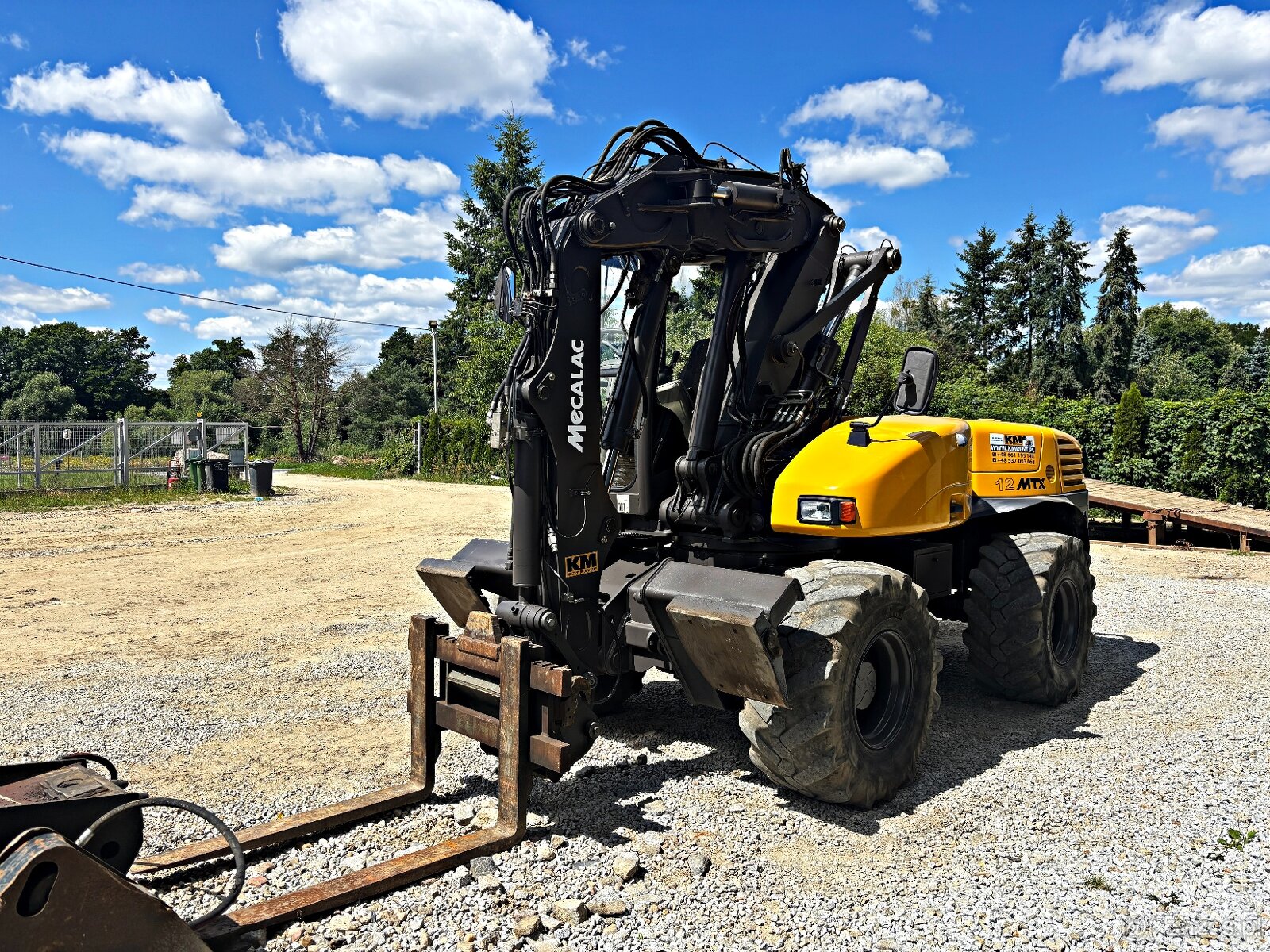 Mecalac 12 MTX KOPARKO-ŁADOWARKA 2014R. | MECALAC MSX MXT 71 - 8