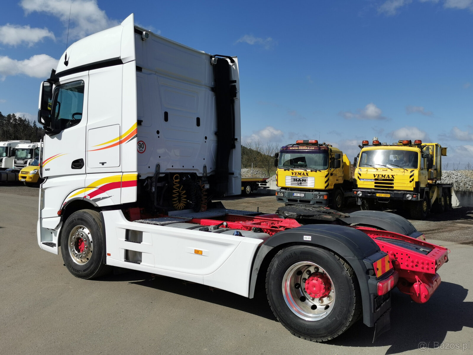 Sprzedam ciągnik siodłowy MERCEDES-BENZ ACTROS 1851 LS E6 - 8