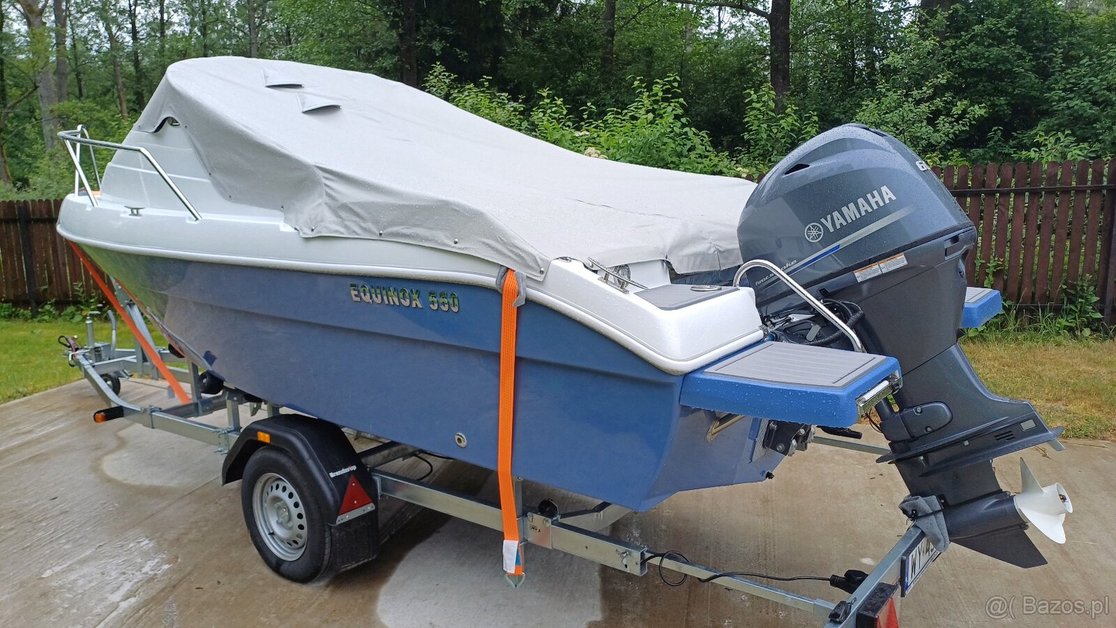 Motorówka SCALAR 525+YAMAHA 60KM+Przyczepa BRENDERUP-FV23% - 8