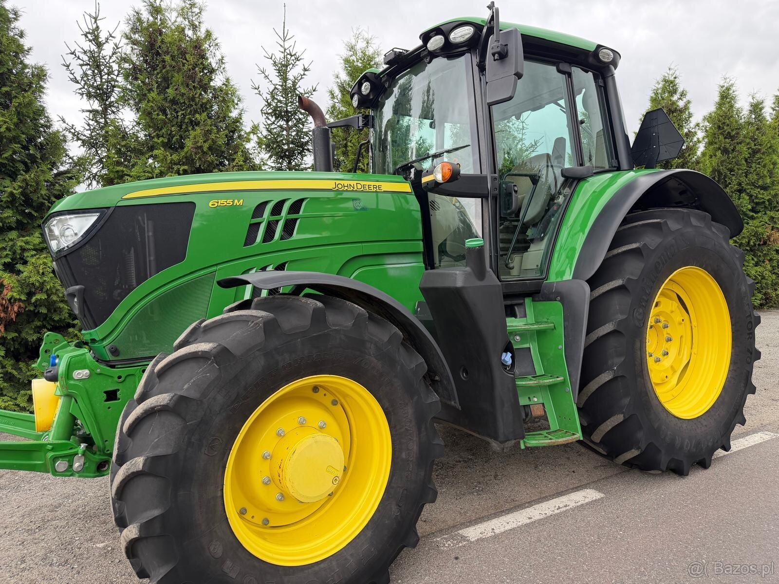 Ciągnik rolniczy John Deere 6155M rok 2022 2150mth przedni T - 8