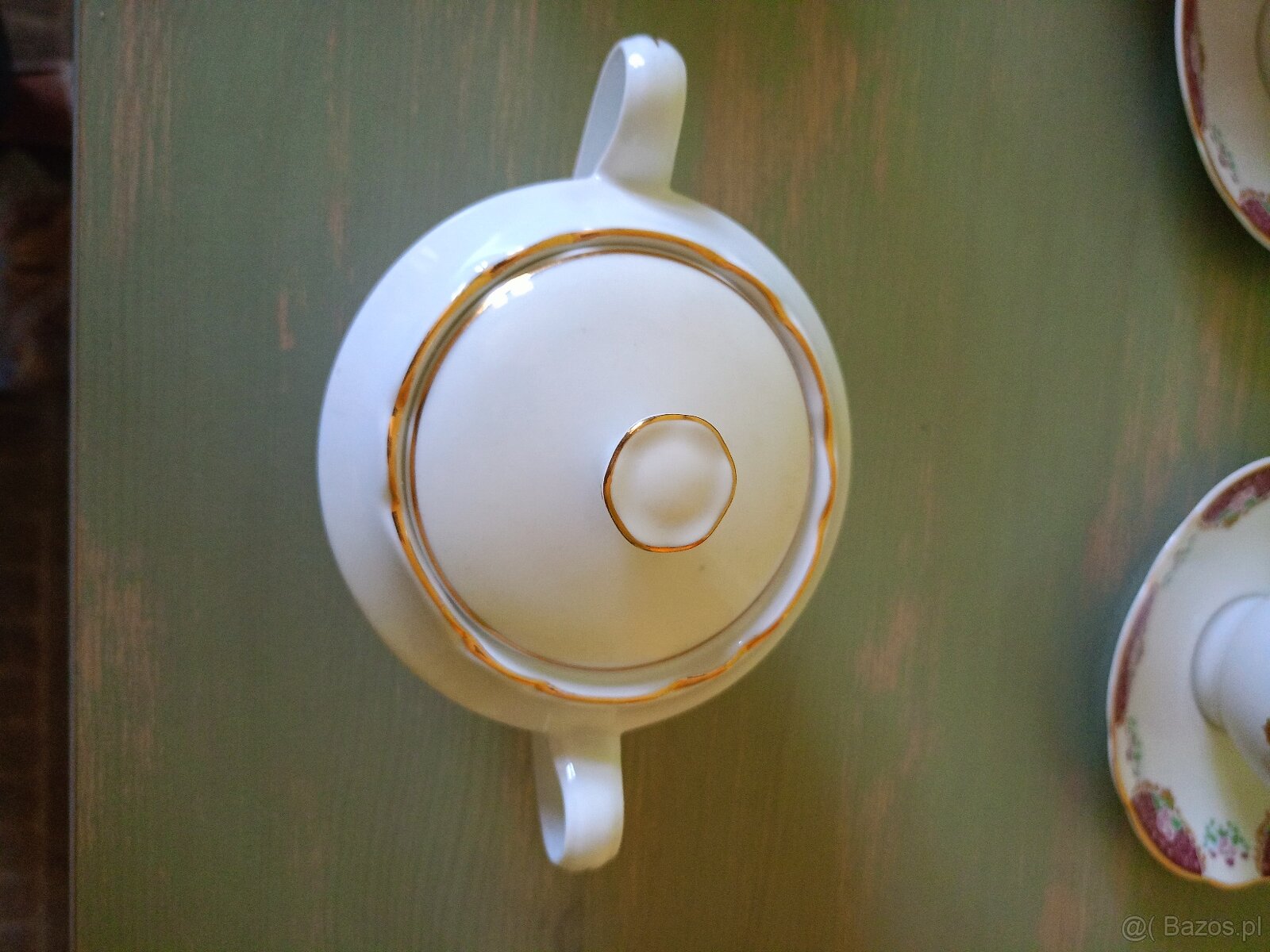 Serwis kawowo - herbaciany. Porcelana Ćmielów. - 8