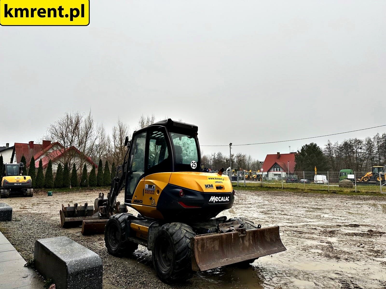 MECALAC 7 MWR KOPARKA KOŁOWA. 2021R. | Wacker Neuson EW65, - 8