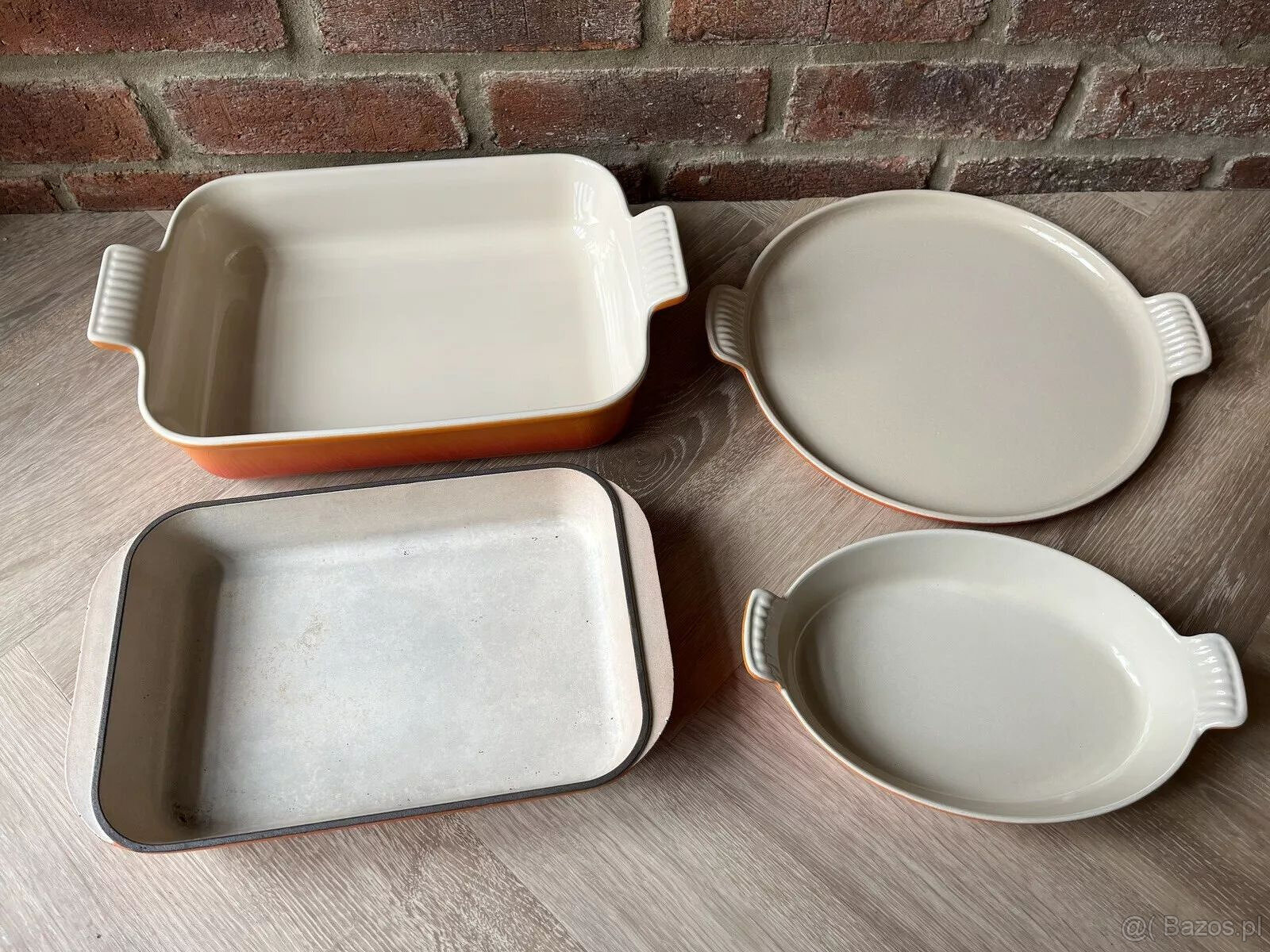 Zestaw garnków żeliwnych Le Creuset w kolorze pomarańczowym, - 8