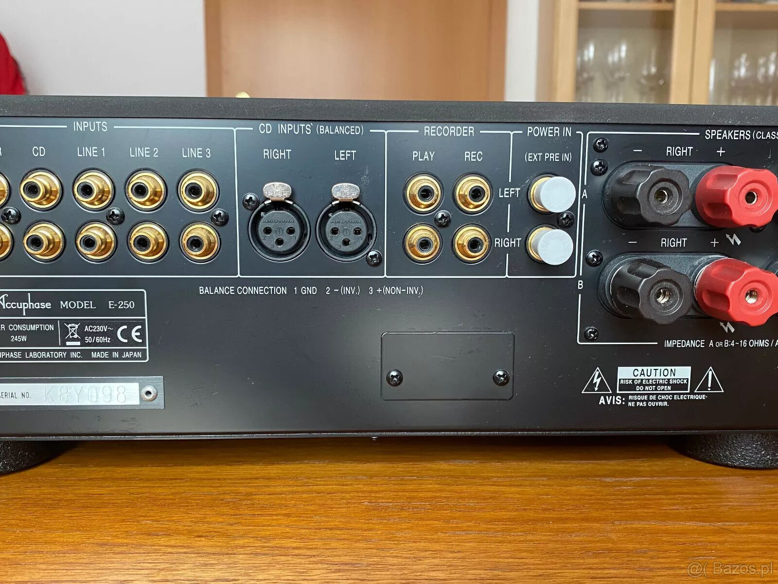 Accuphase E-250 Wzmacniacz zintegrowany, wzmacniacz stereo - 8