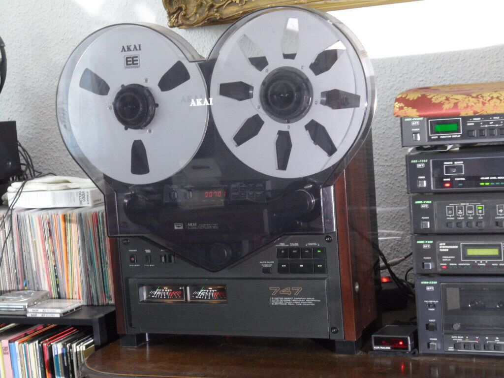 Magnetofon AKAI GX-747 SAITAMA z Japonii, czarny, w doskonał - 8