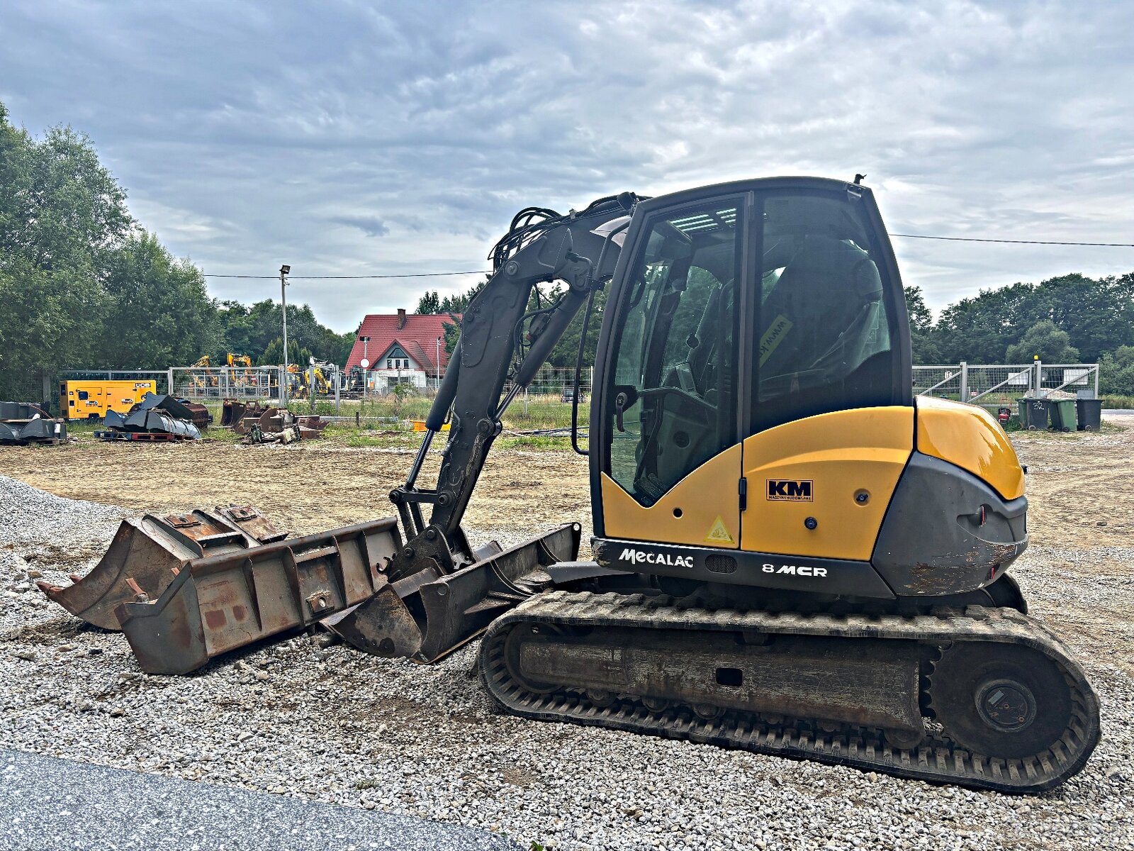Mecalac 8 MCR MINI-KOPARKA 2010R | MECALAC 6 MCR, JCB 8065 8 - 8