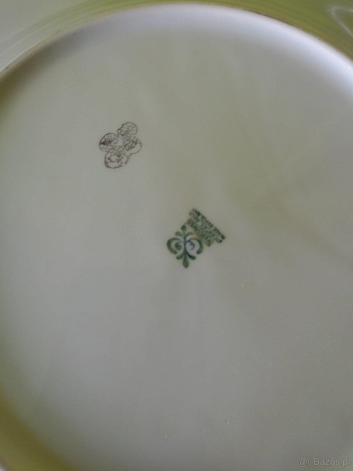 Porcelana „Włocławek”. Komplet deserowy + dzbanek do kawy. - 8