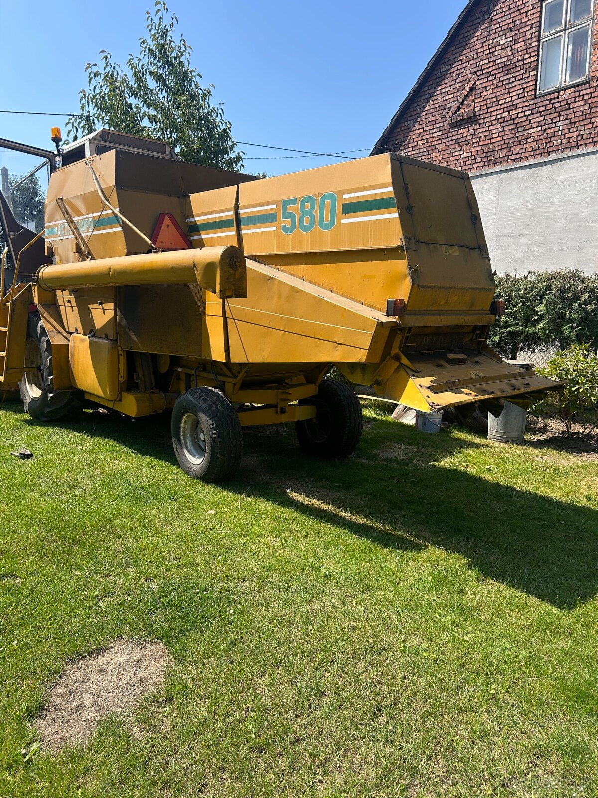 Kombajn zbożowy sampo 580 - 8