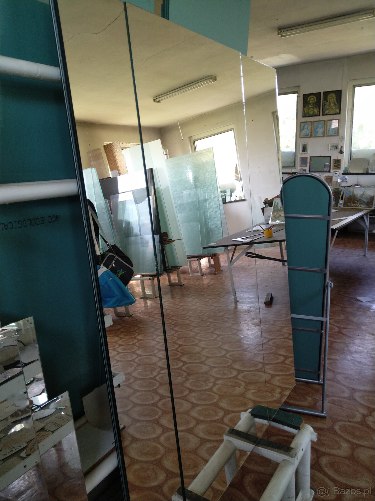 zrkadlo,rozne tabule skla ozne zrkadla hotove len zavesit. - 8