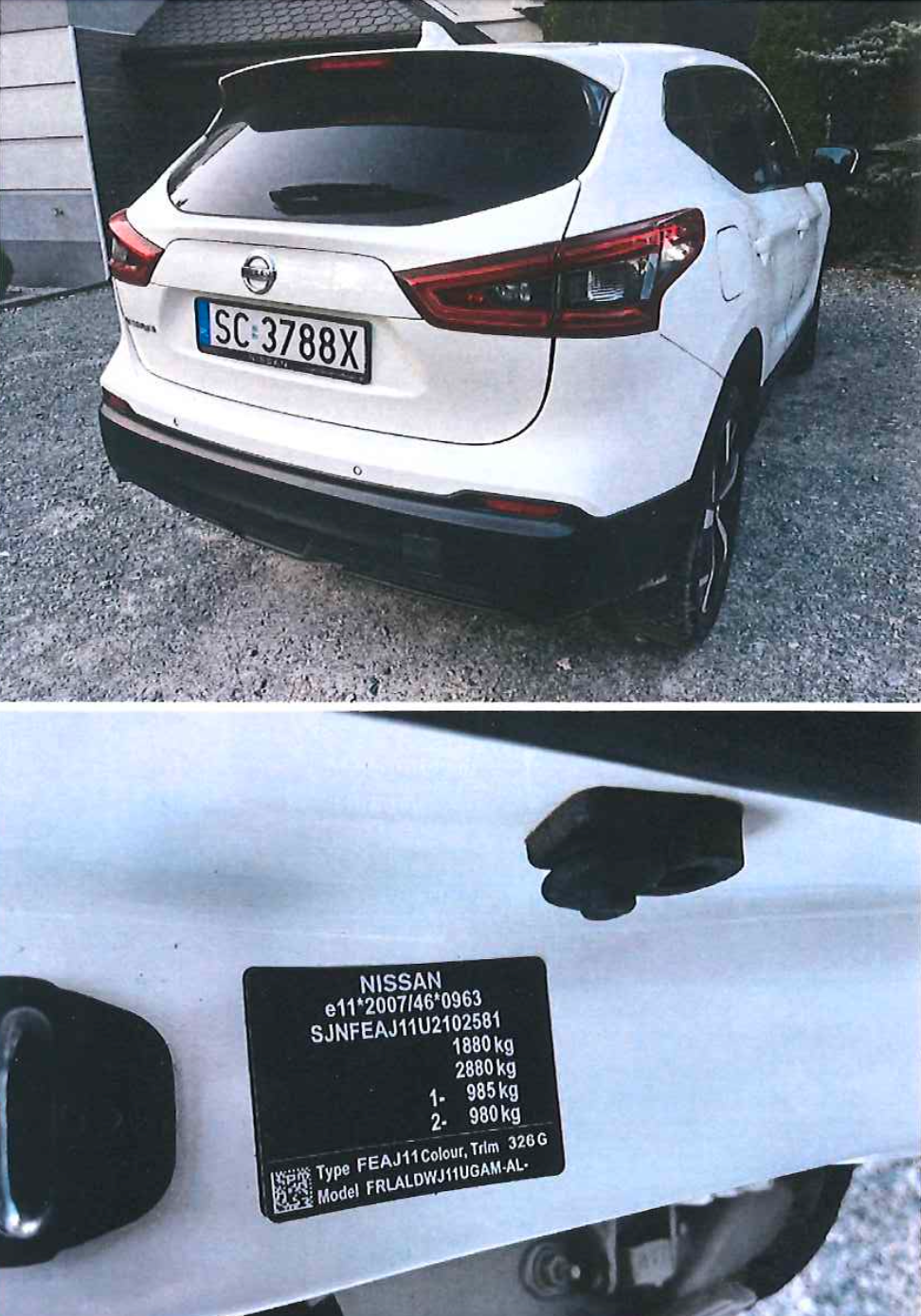 Nissan Qashqai - 2017 r. - udział 1/2 - 8