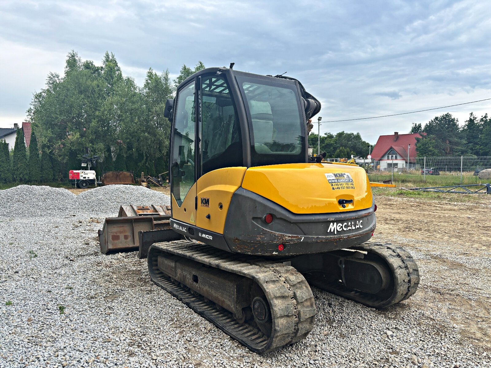 Mecalac 8 MCR MINI-KOPARKA 2010R | MECALAC 6 MCR, JCB 8065 8 - 8