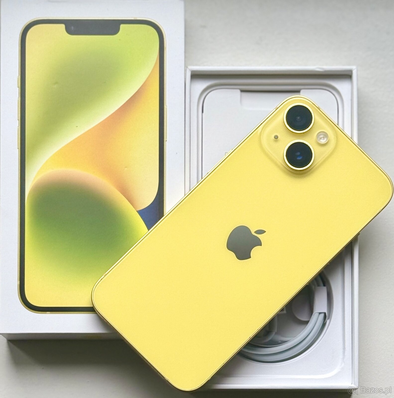 iPhone 14 Yellow BATERIA 100% TOP - 8