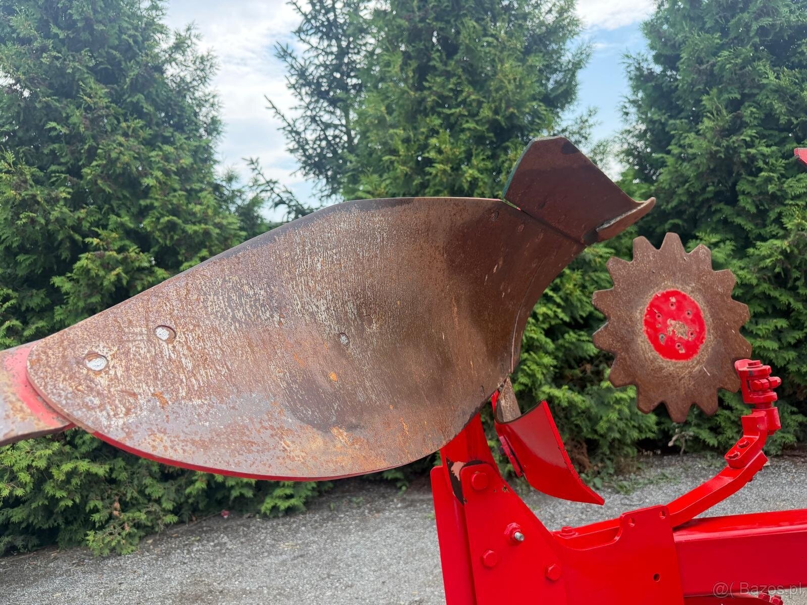Plug 4 Skibowy Opall-Agri Saturn 140 4S rok prod. 2016 pług - 8