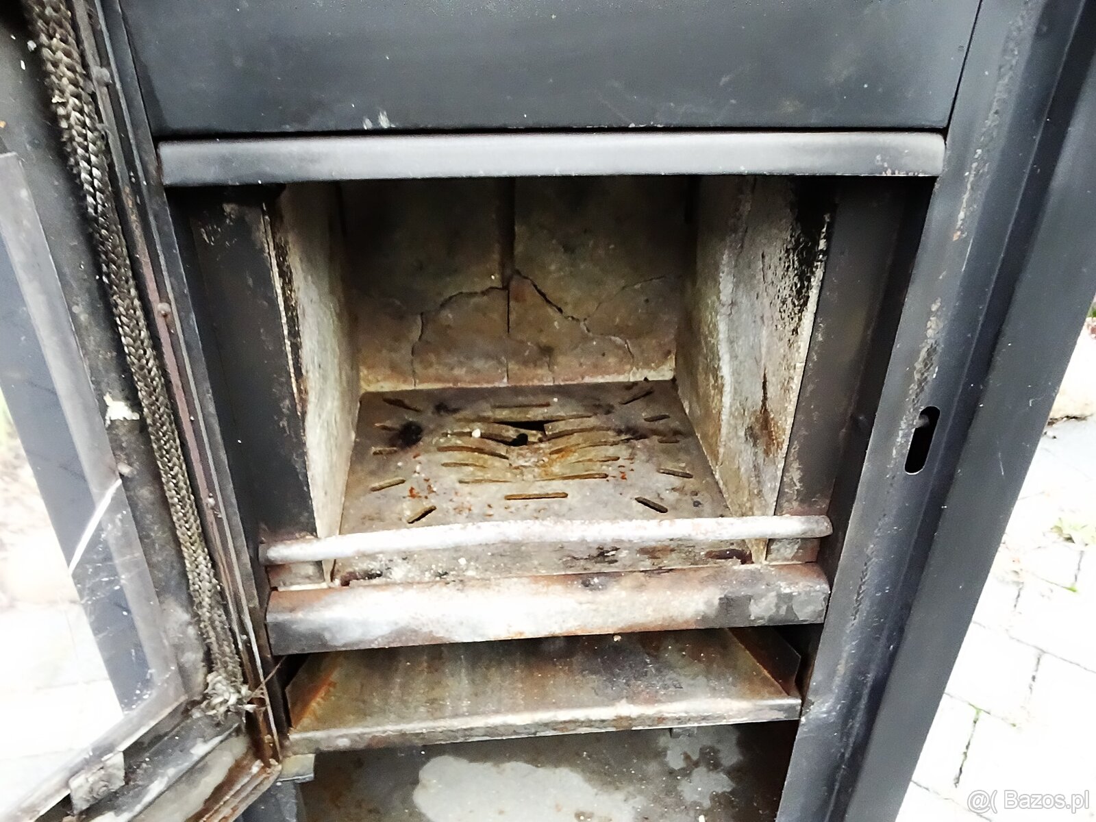 Niemiecki piecyk/kominek wolnostojący grzewczy - 8