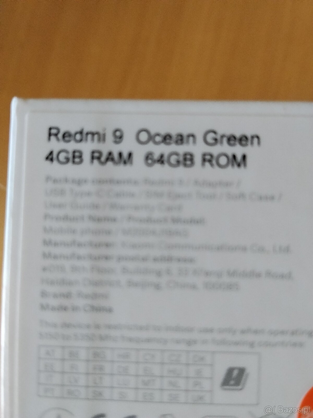 Xiaomi Redmi 9 64 GB ocean green Android 11 smartfon - 8