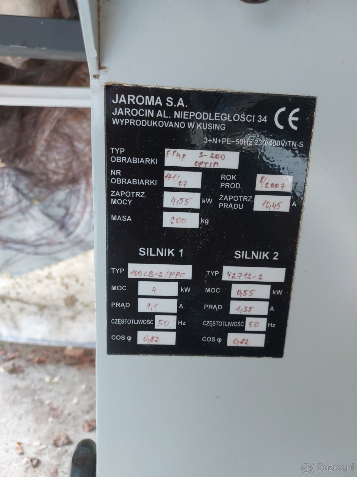 Piła formatowa jaroma Atut S 200 - 8