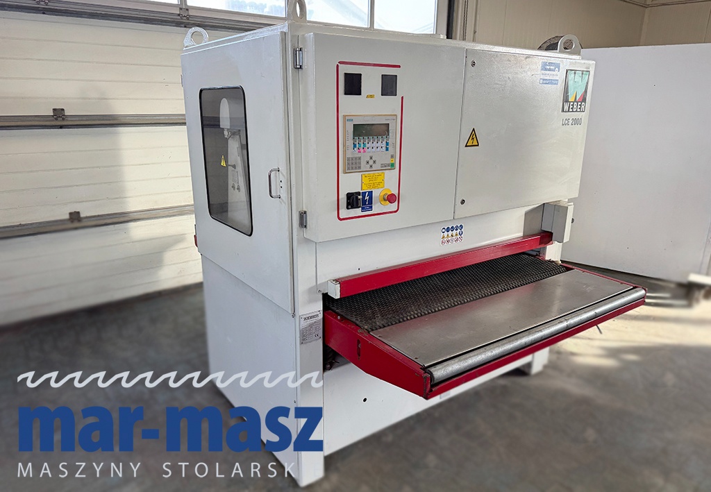 Szlifierka szerokotaśmowa WEBER LCE 2000 DP-1350 - 8