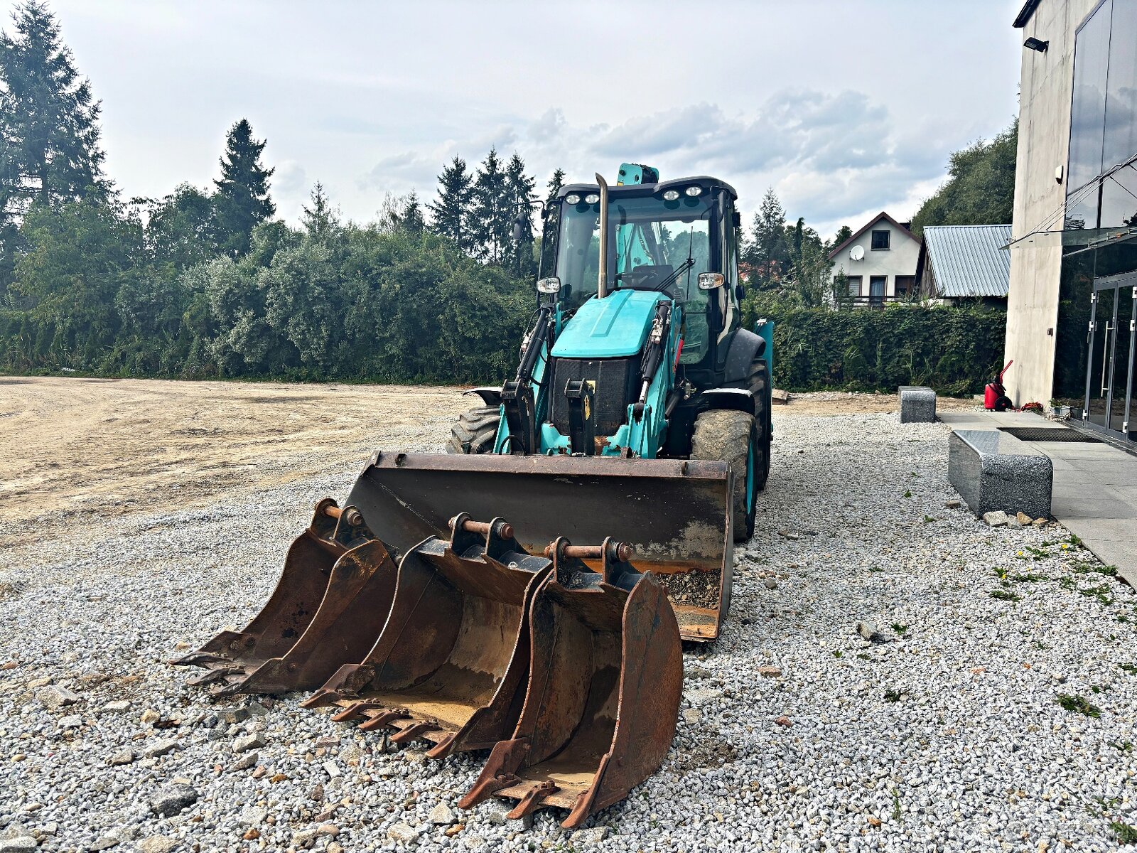 JCB 3CX KOPARKO-ŁADOWARKA 2017R | CAT 428 432 CASE 590 580 N - 8