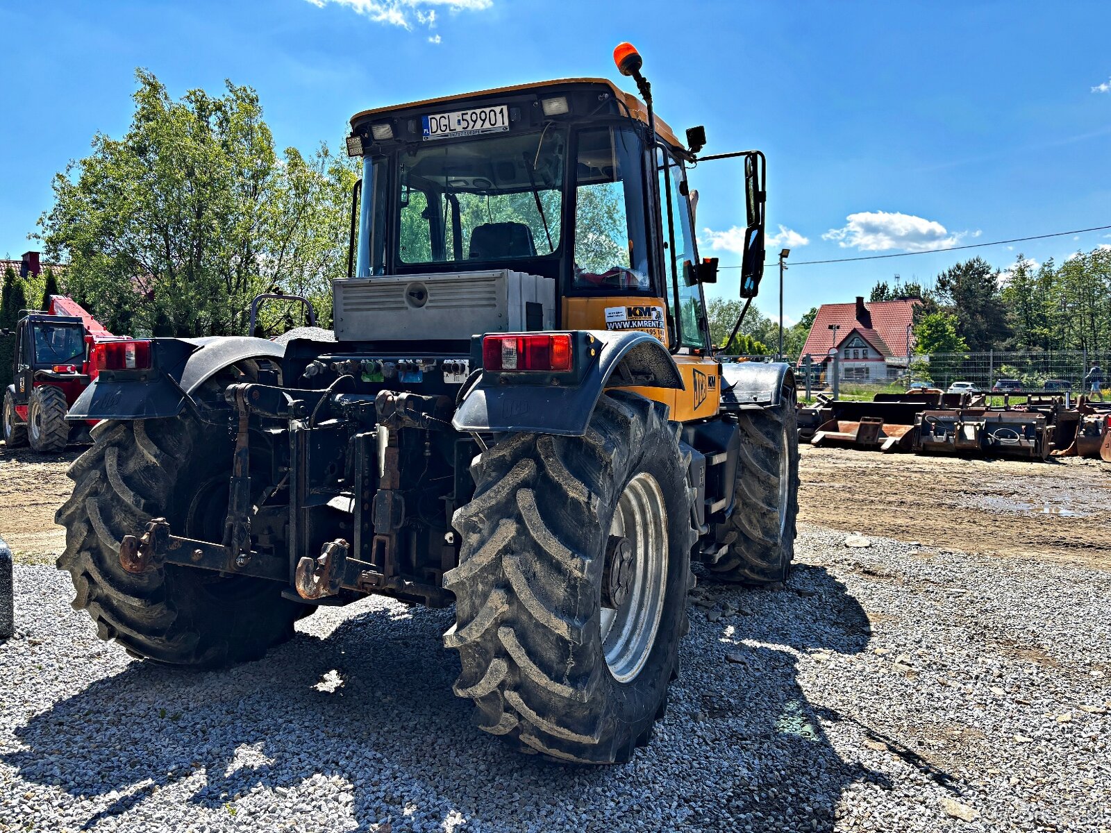 JCB HMV155T-65 FASTRACK CIĄGNIK 1997R. | TRAKTOR, JCB FT - 8