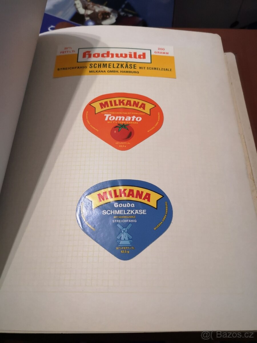 Kolekcja etykiet serów - 8