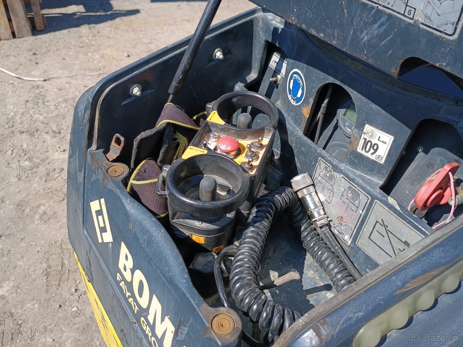 Walec okołkowany Bomag BMP 8500 - 8