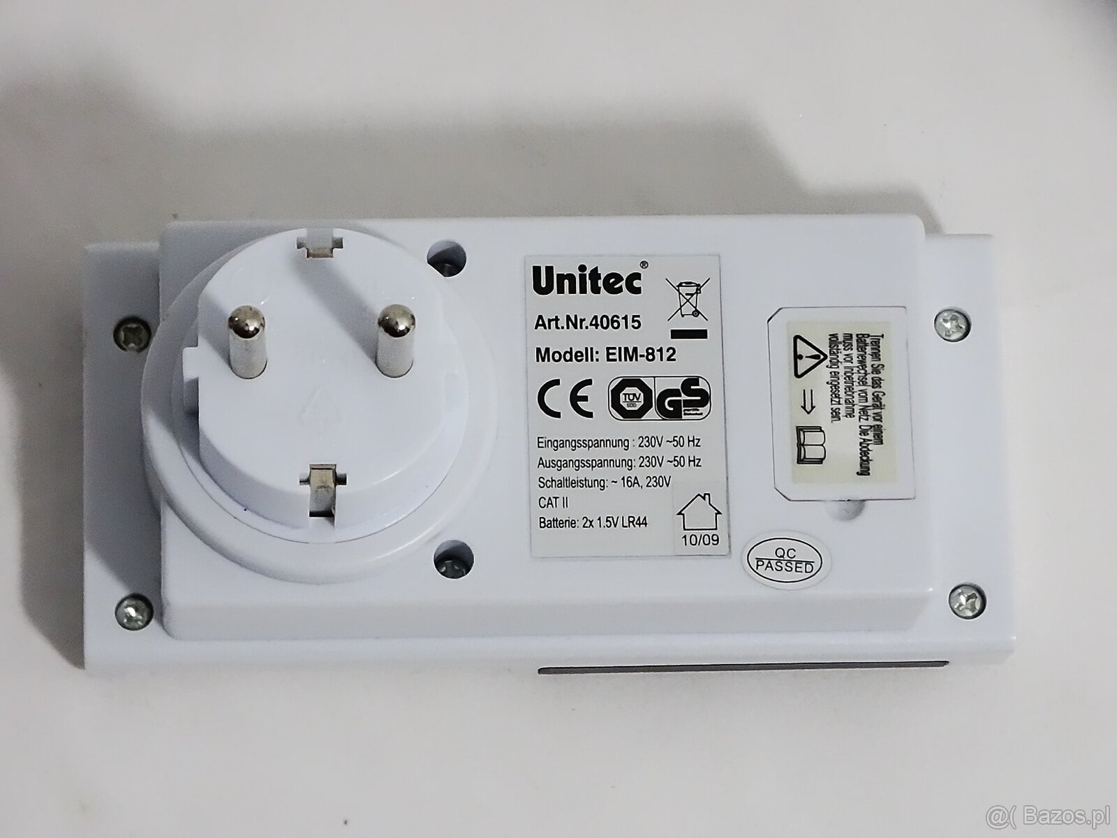 Unitec EIM-81 praktyczne urządzenie do pomiaru zużycia energ - 8