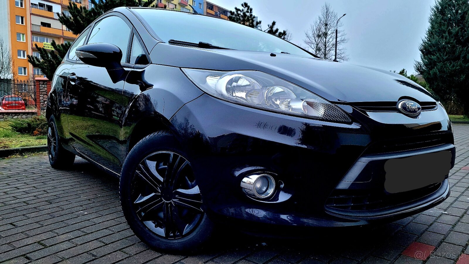 CZARNA DAMA Fiesta w benzynie z Klimą,Stan SALONOWY - 8