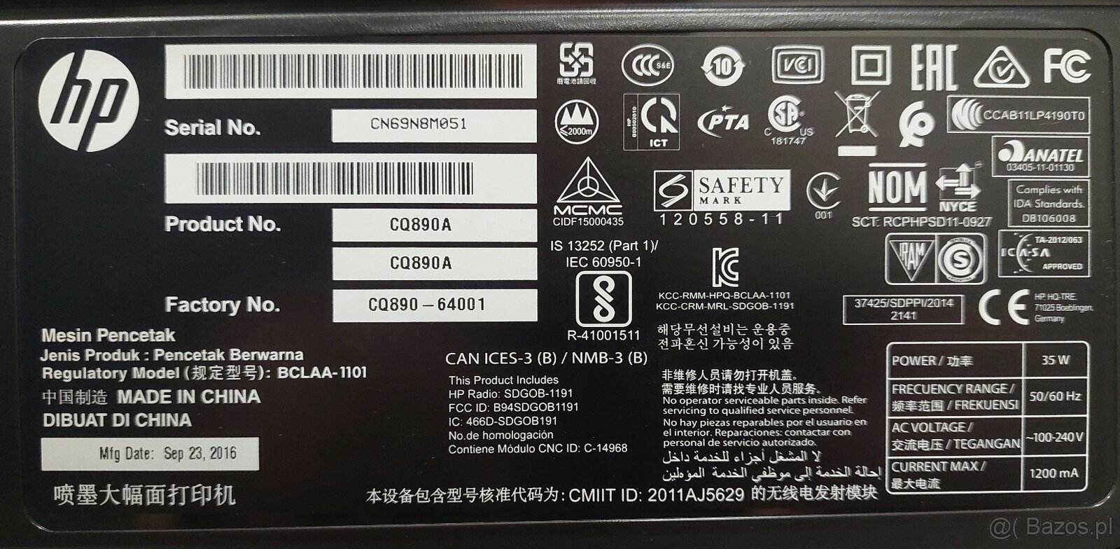 Ploter drukarka HP Design Jet T520 610mm - 8