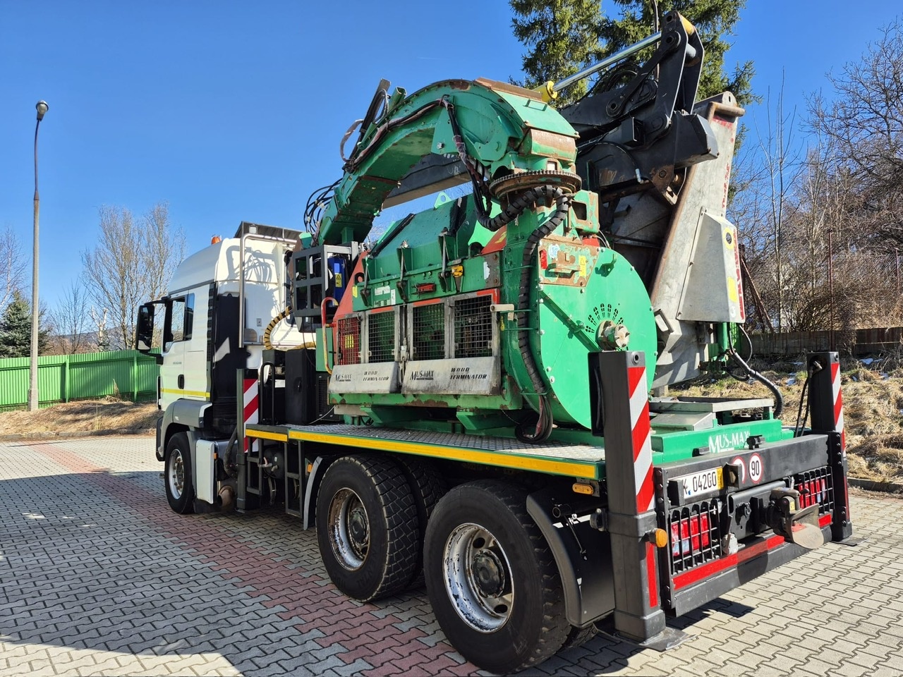 Rębak MUS MAX Terminator WT 10 NMV na MAN TGS 26440 - 8