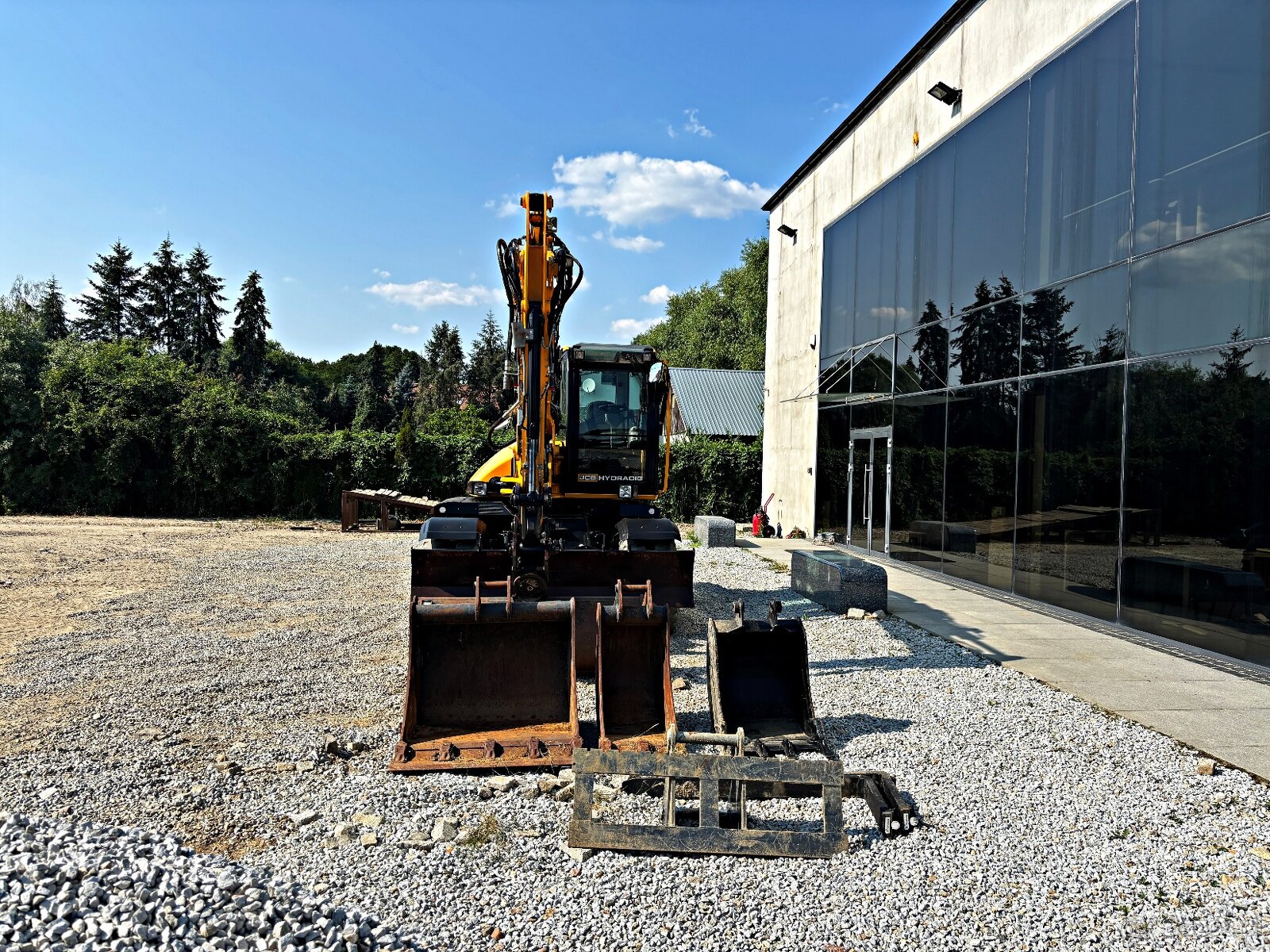 JCB HD110WTT4 KOPARKA KOŁOWA HYDRADIG POWERTILLT 2017R. | LI - 8