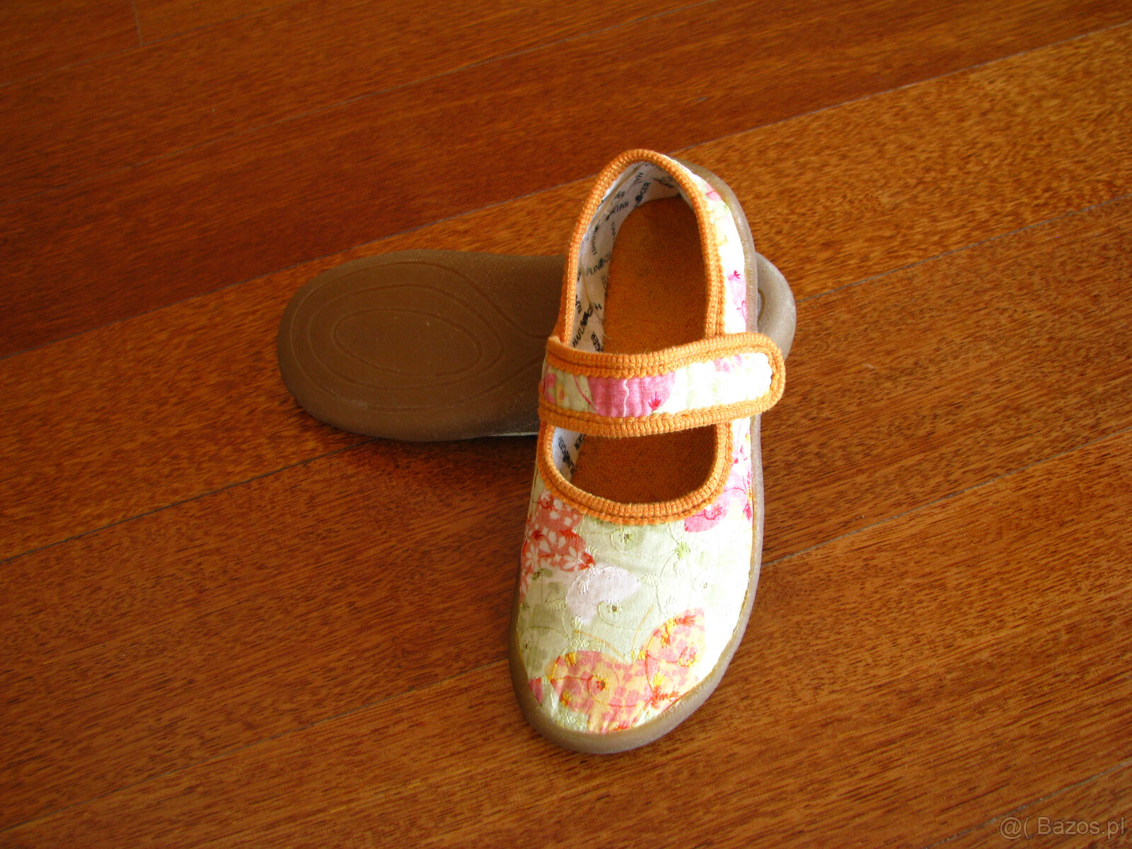 Kolorowe balerinki - kapcie Haflinger dla dziewczynki r. 34 - 8