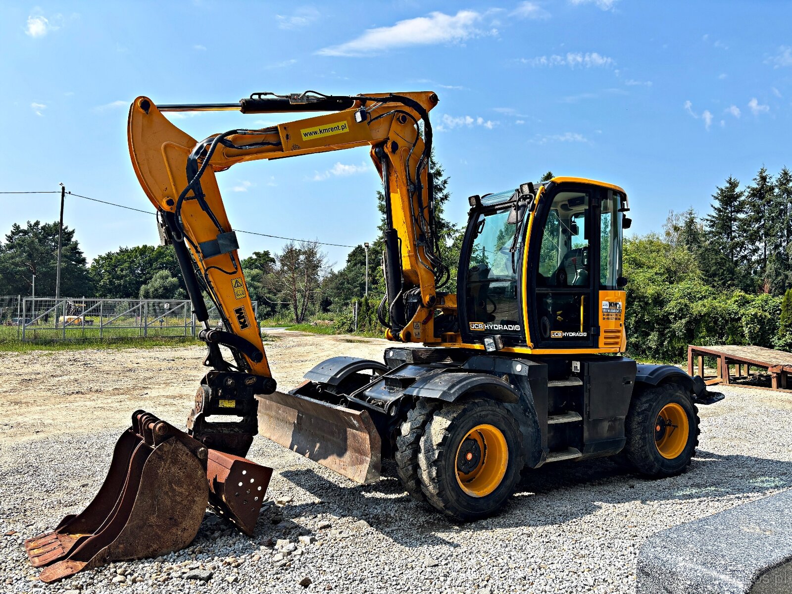 JCB HD110WT 4F KOPARKA KOŁOWA HYDRADIG POWERTILLT 2018R | LI - 8