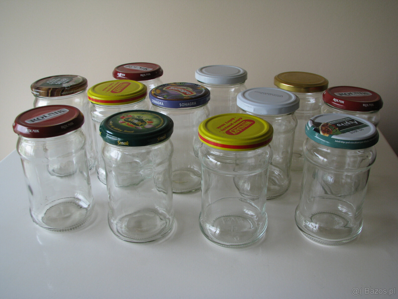 Słoiki, słoiczki z nakrętkami - na przetwory domowe - 8
