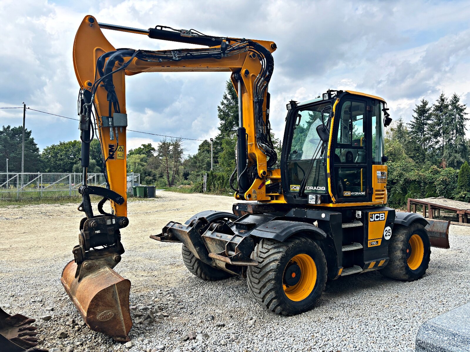 JCB HD110WT 4F KOPARKA KOŁOWA HYDRADIG POWERTILLT 2019R | LI - 8