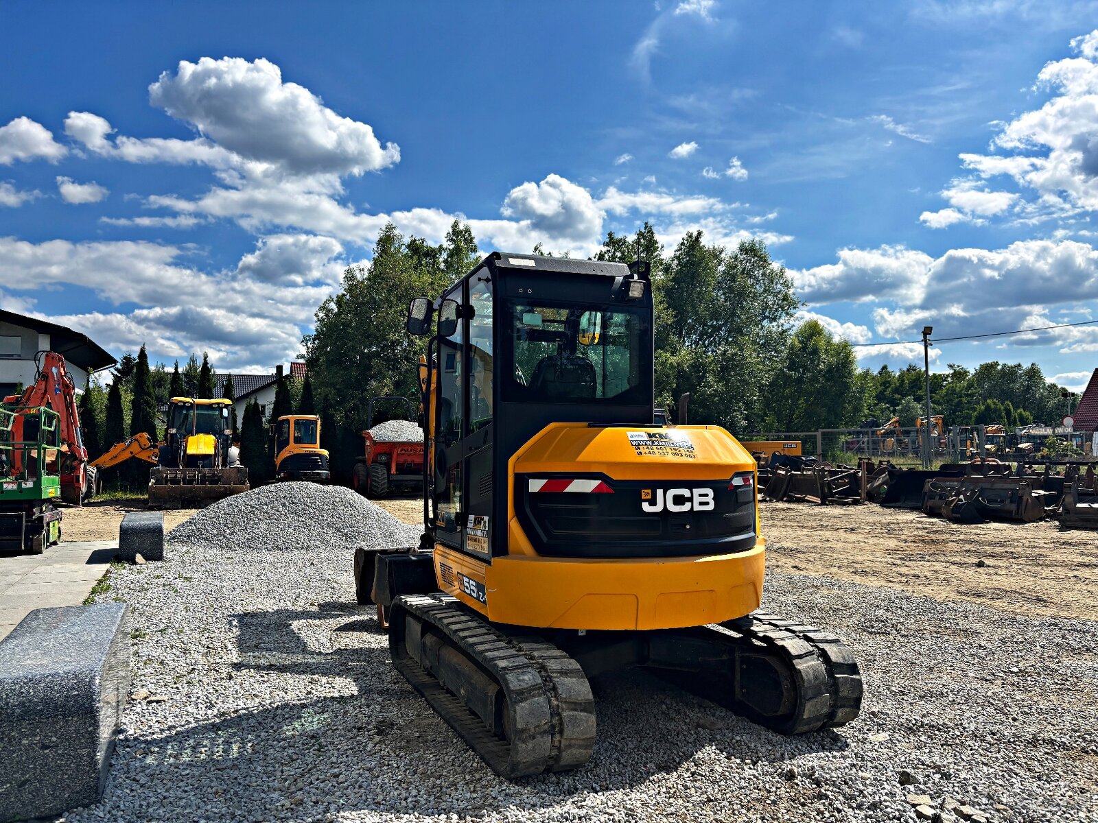 JCB 55Z-1 T3 MINI-KOPARKA 2019R | JCB 8030, 8035, 8040, 8050 - 8