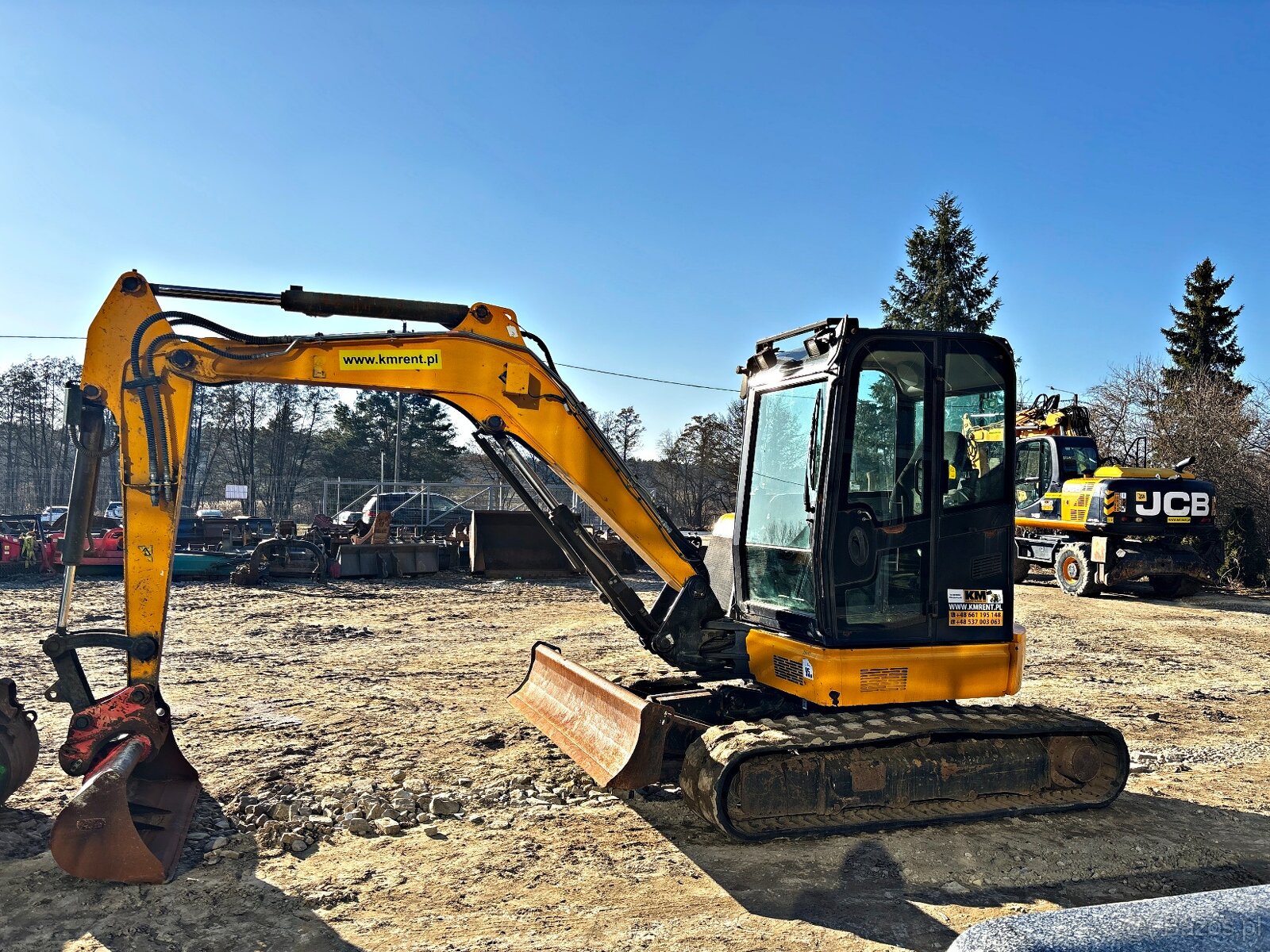 JCB 55 Z-1 MINI KOPARKA 2020R. | JCB 51 8050 8060 8055 CAT 3 - 8
