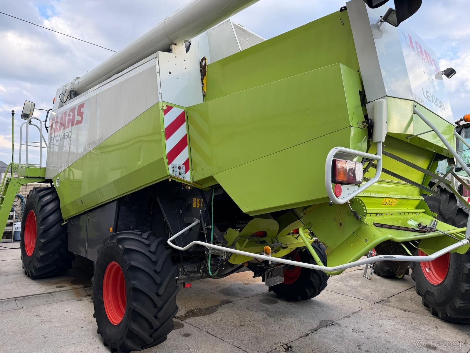 Claas Lexion 450 Evo heder 7,5m rok pr 2003 sprowadzony ce - 8