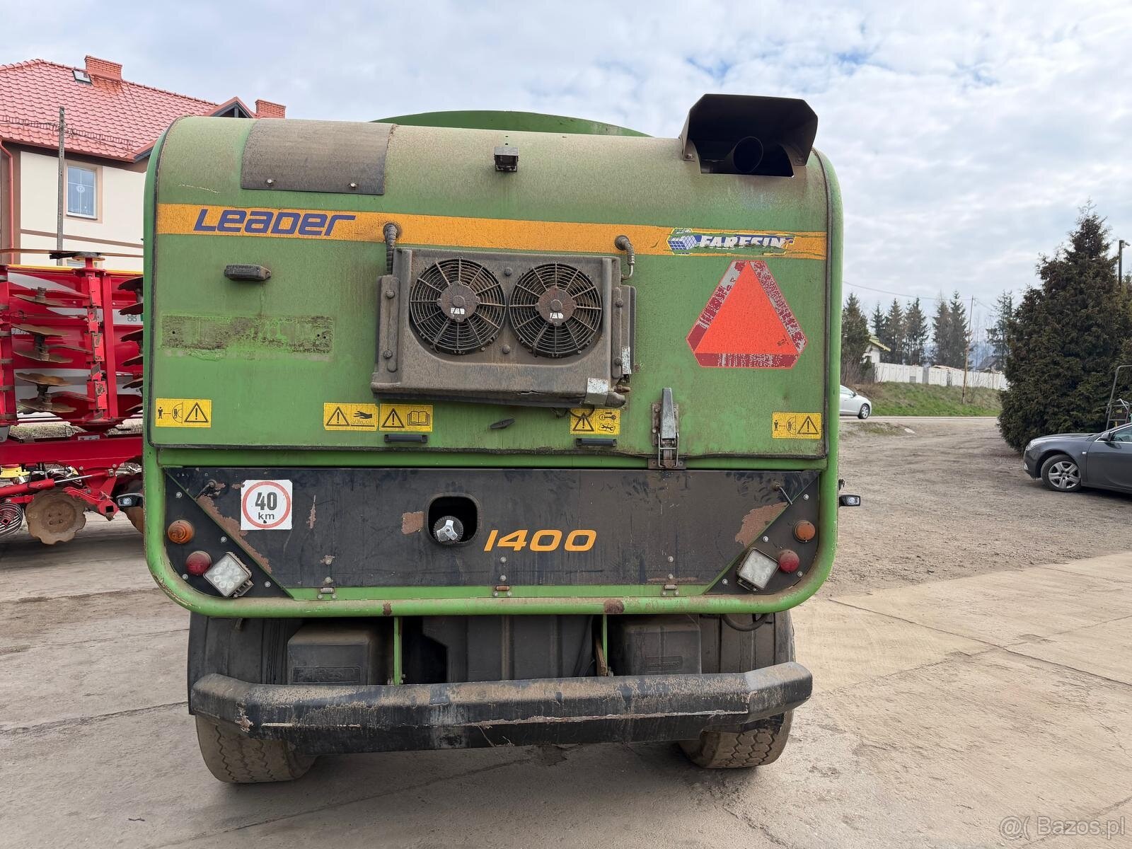 Paszowoz samojezdny Faresin Leader Compact 1400 rok pr 20 - 8