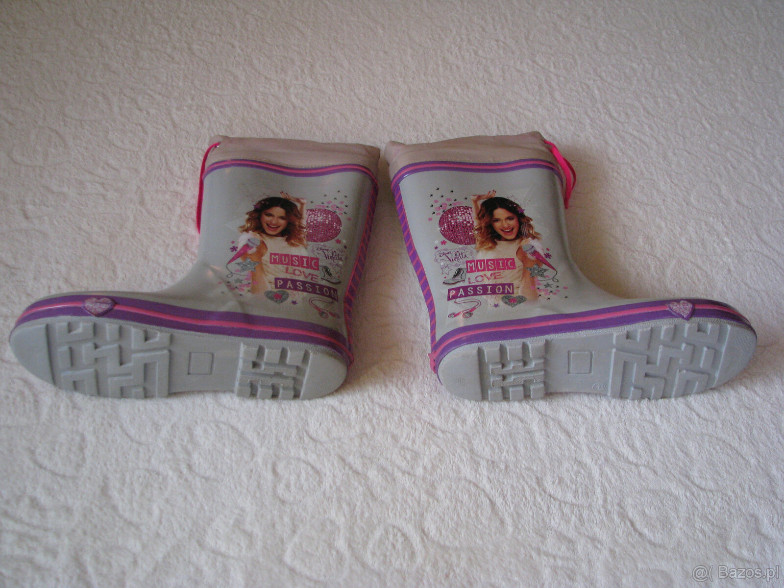 Kalosze, gumowce Disney Violetta dla dziewczynki, rozm. 35 - 8