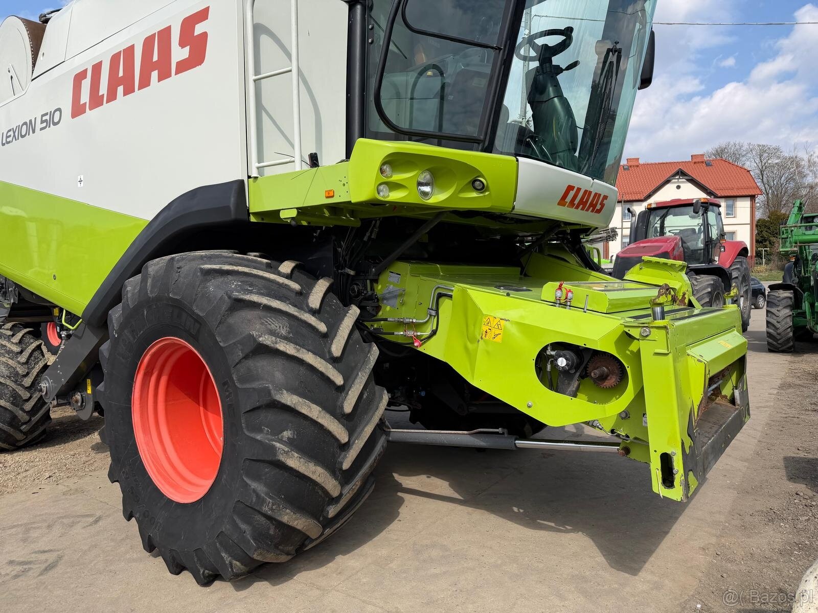 Kombajn Zbozowy Claas Lexion 510 rok 2008 sprowadzony Ko - 8