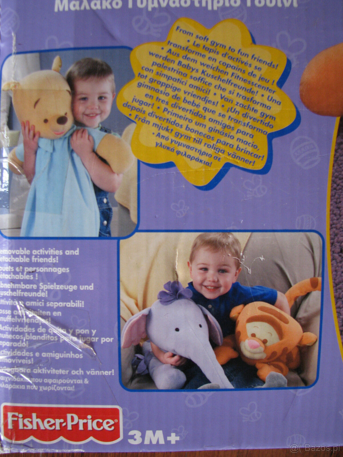 Mata edukacyjna Fisher Price Disney Kubuś Puchatek i Przyjac - 8